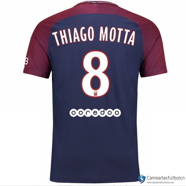 Camiseta Paris Saint Germain Primera equipo Thiago Motta 2017-18